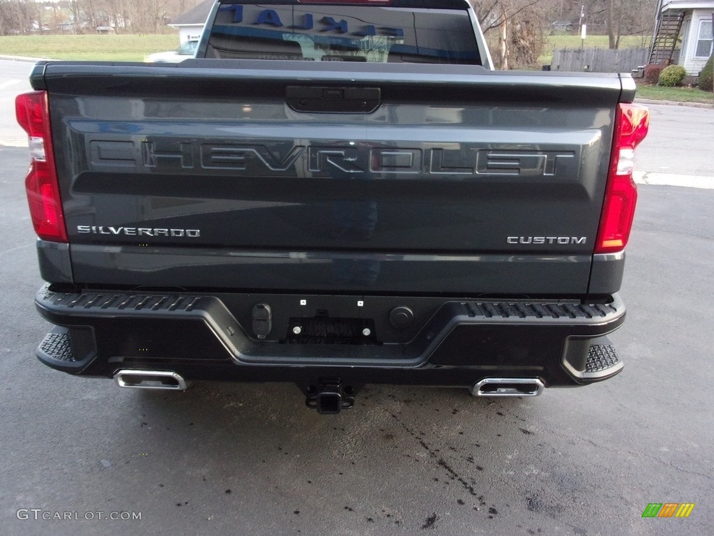 2021 Silverado 1500 Custom Trail Boss Crew Cab 4x4 - Shadow Gray Metallic / Jet Black photo #4