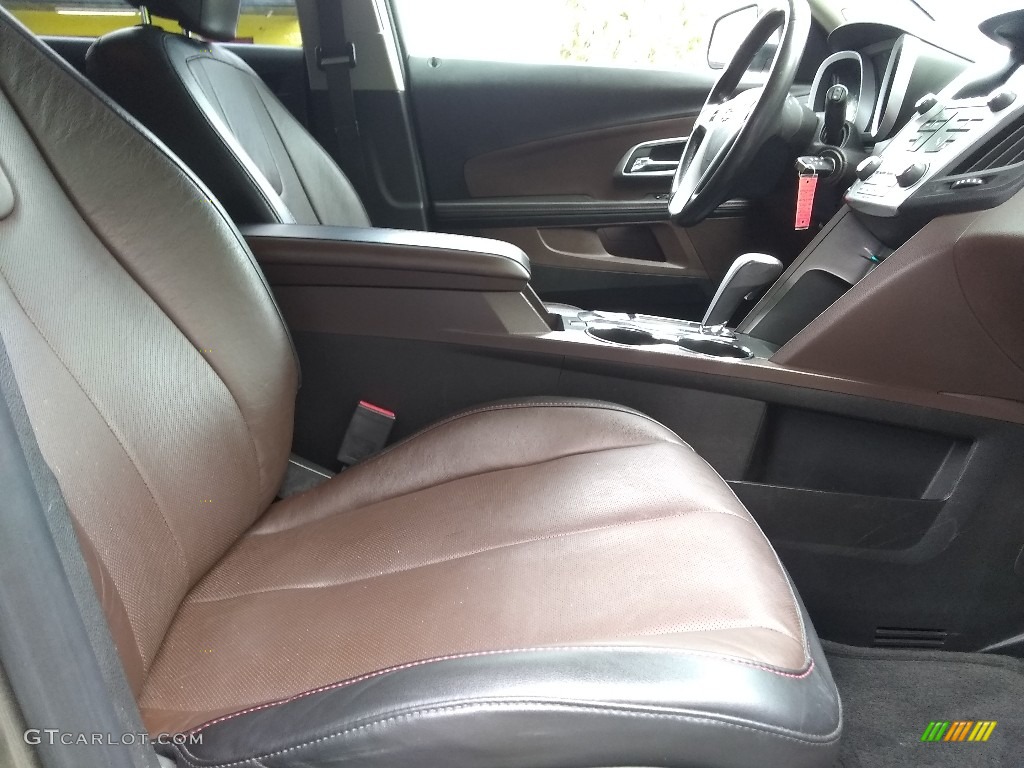 2012 Equinox LTZ AWD - Graystone Metallic / Brownstone/Jet Black photo #19