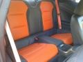 Jet Black/Orange Accents Rear Seat Photo for 2018 Chevrolet Camaro #140262955
