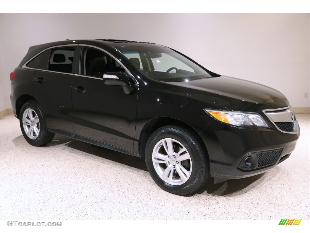 2014 RDX AWD - Crystal Black Pearl / Ebony photo #1