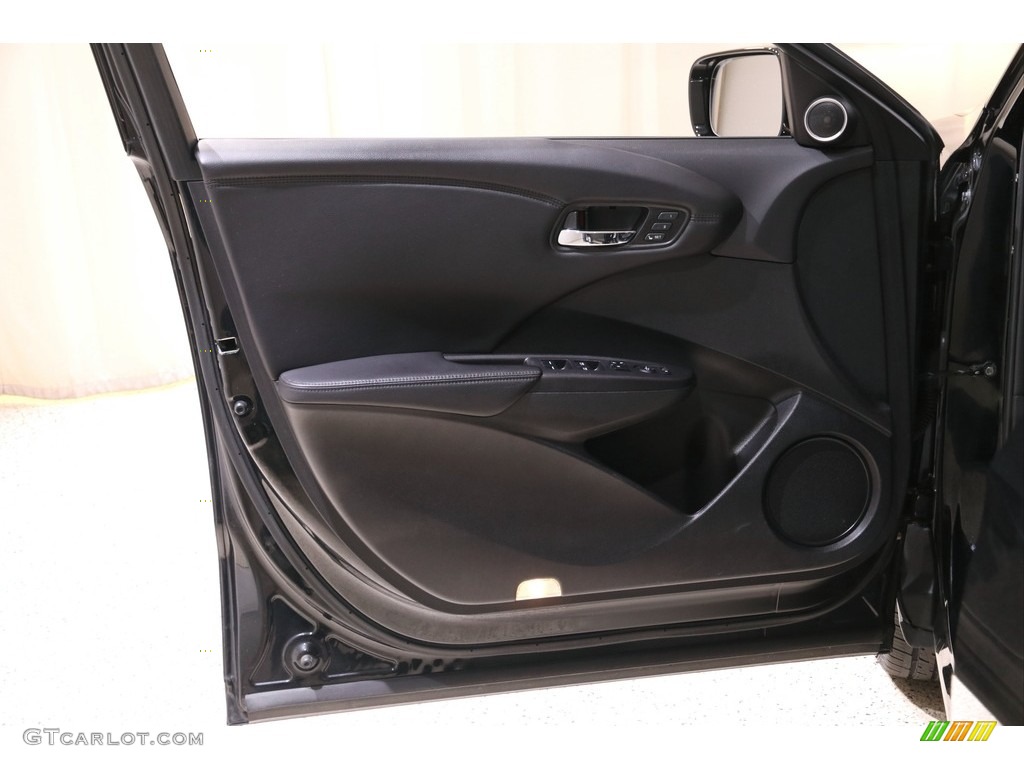 2014 Acura RDX AWD Ebony Door Panel Photo #140263082