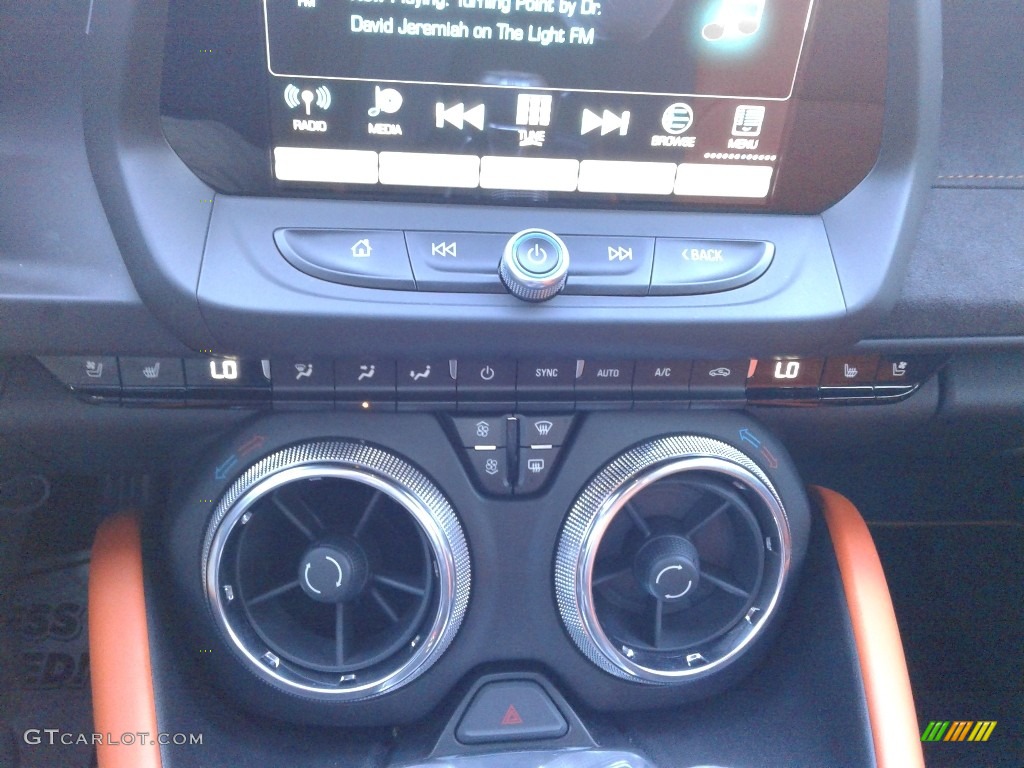 2018 Camaro SS Coupe Hot Wheels Package - Crush (Orange) / Jet Black/Orange Accents photo #24