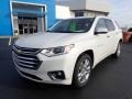 2018 Iridescent Pearl Tricoat Chevrolet Traverse High Country AWD  photo #2