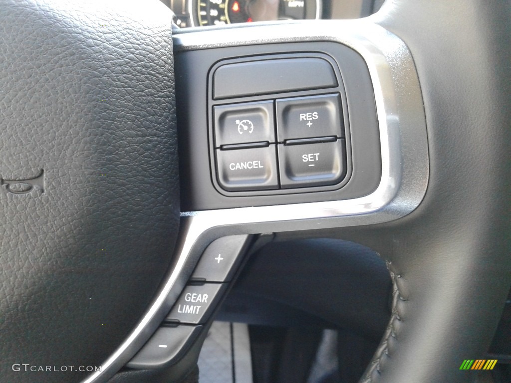 2020 Ram 4500 Laramie Crew Cab 4x4 Chassis Black Steering Wheel Photo #140263805