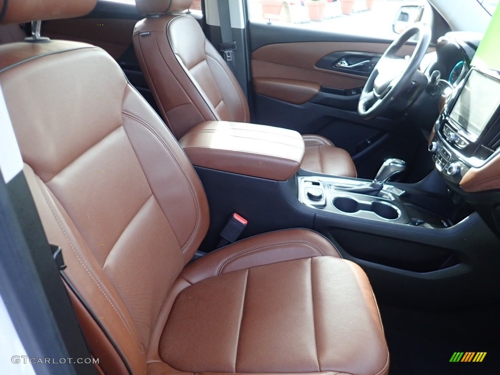 2018 Traverse High Country AWD - Iridescent Pearl Tricoat / High Country Jet Black/Loft Brown photo #15
