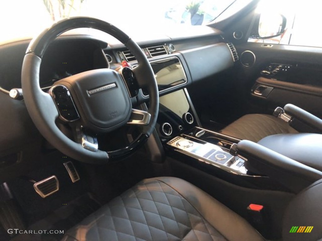 2021 Land Rover Range Rover SV Autobiography Dynamic Black Ebony Dashboard Photo #140264078
