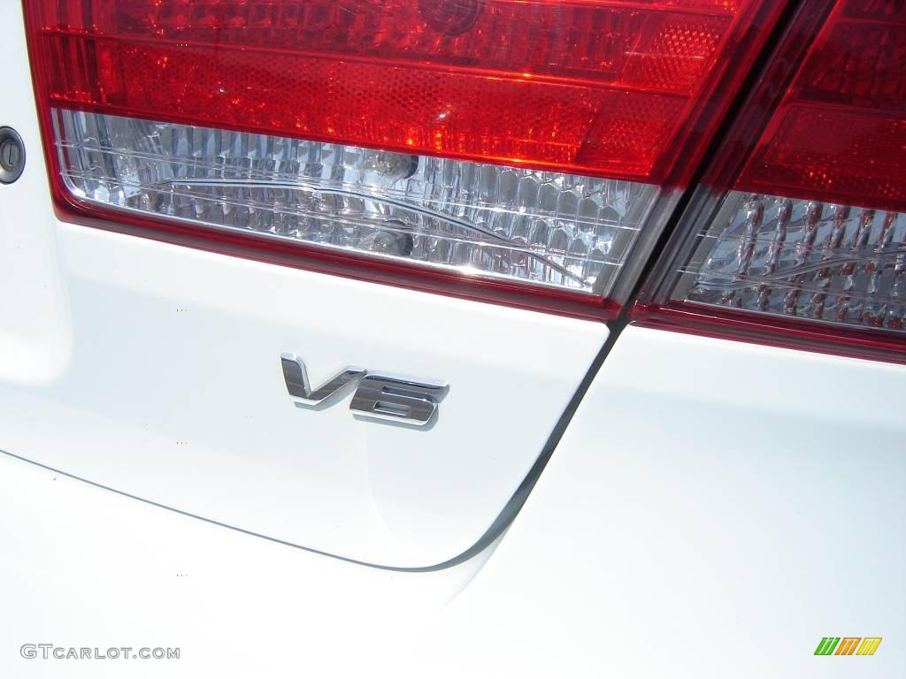 2008 Sonata SE V6 - Powder White Pearl / Beige photo #12