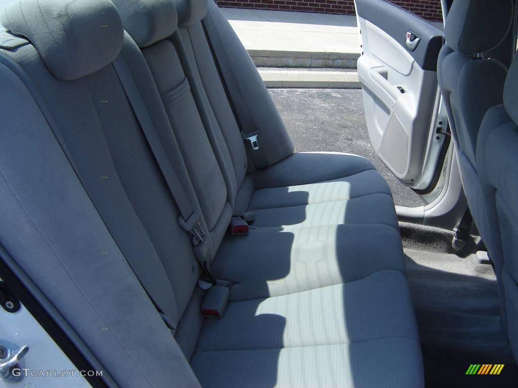 2008 Sonata SE V6 - Powder White Pearl / Beige photo #13