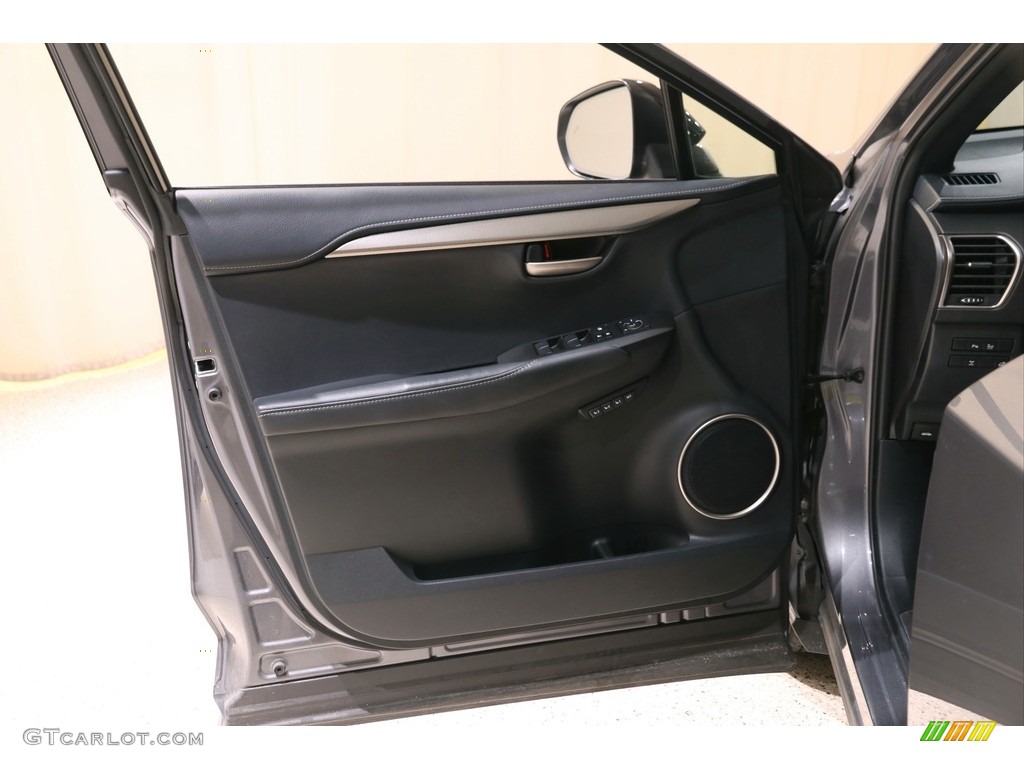 2015 Lexus NX 200t F Sport AWD Black Door Panel Photo #140265998