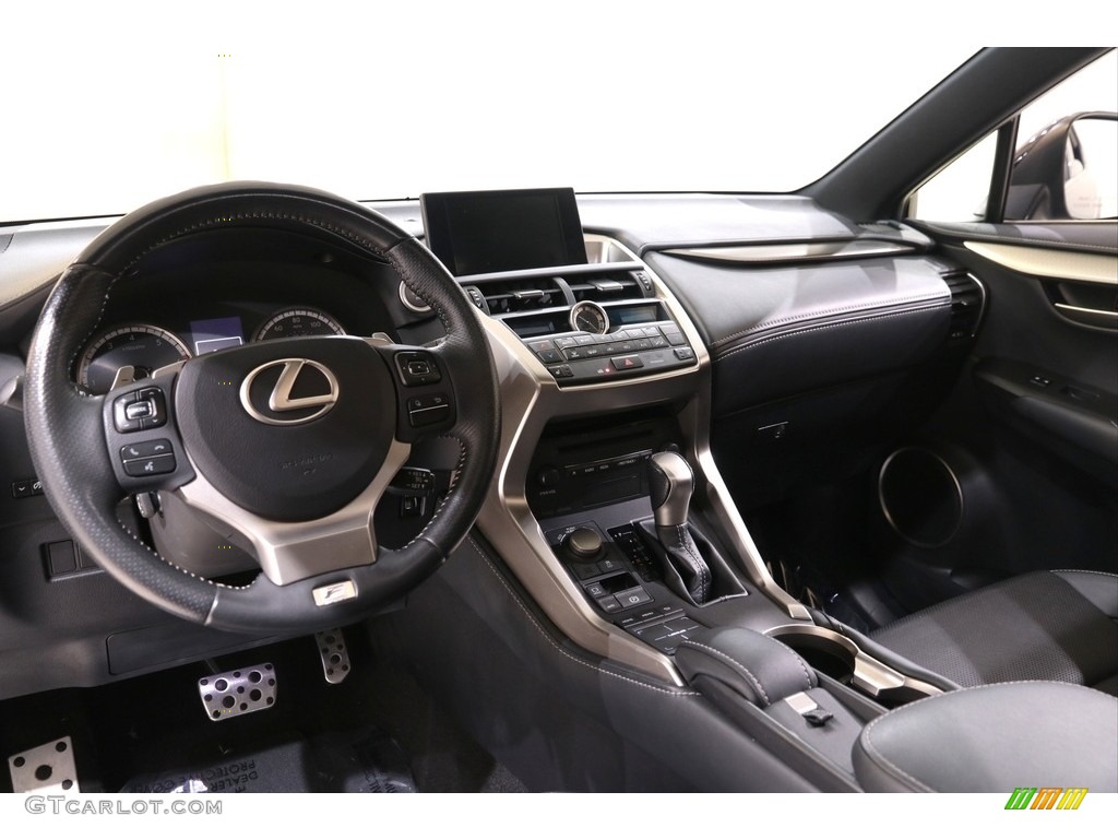 2015 Lexus NX 200t F Sport AWD Black Dashboard Photo #140266040