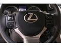 Black 2015 Lexus NX 200t F Sport AWD Steering Wheel