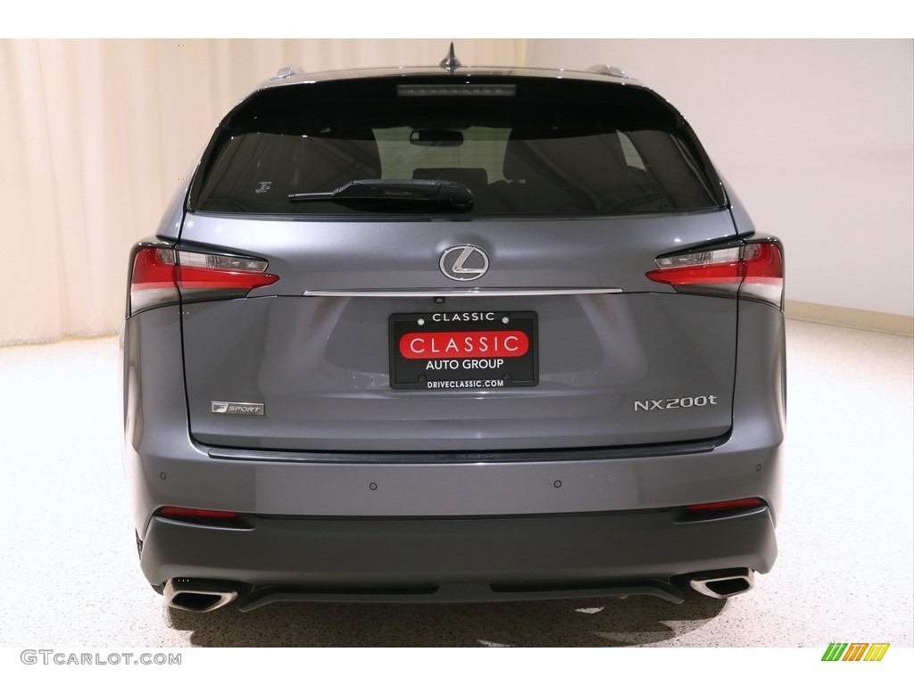 2015 NX 200t F Sport AWD - Nebula Gray Pearl / Black photo #34