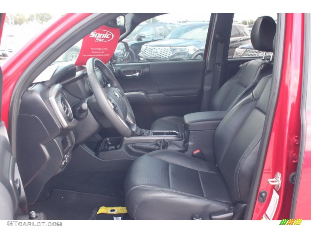 2019 Tacoma TRD Sport Double Cab - Barcelona Red Metallic / Black photo #12