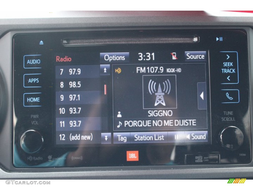 2019 Tacoma TRD Sport Double Cab - Barcelona Red Metallic / Black photo #16