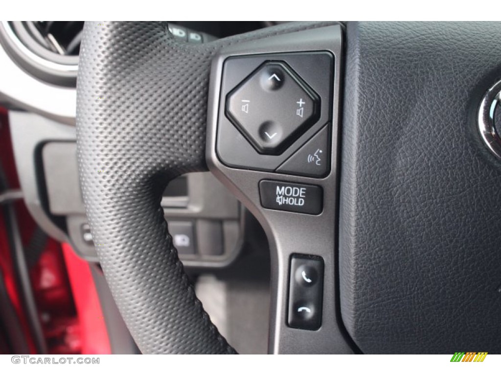 2019 Tacoma TRD Sport Double Cab - Barcelona Red Metallic / Black photo #19