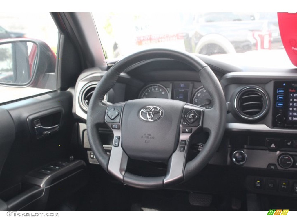 2019 Tacoma TRD Sport Double Cab - Barcelona Red Metallic / Black photo #27