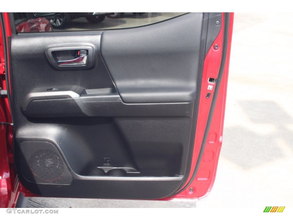 2019 Tacoma TRD Sport Double Cab - Barcelona Red Metallic / Black photo #28