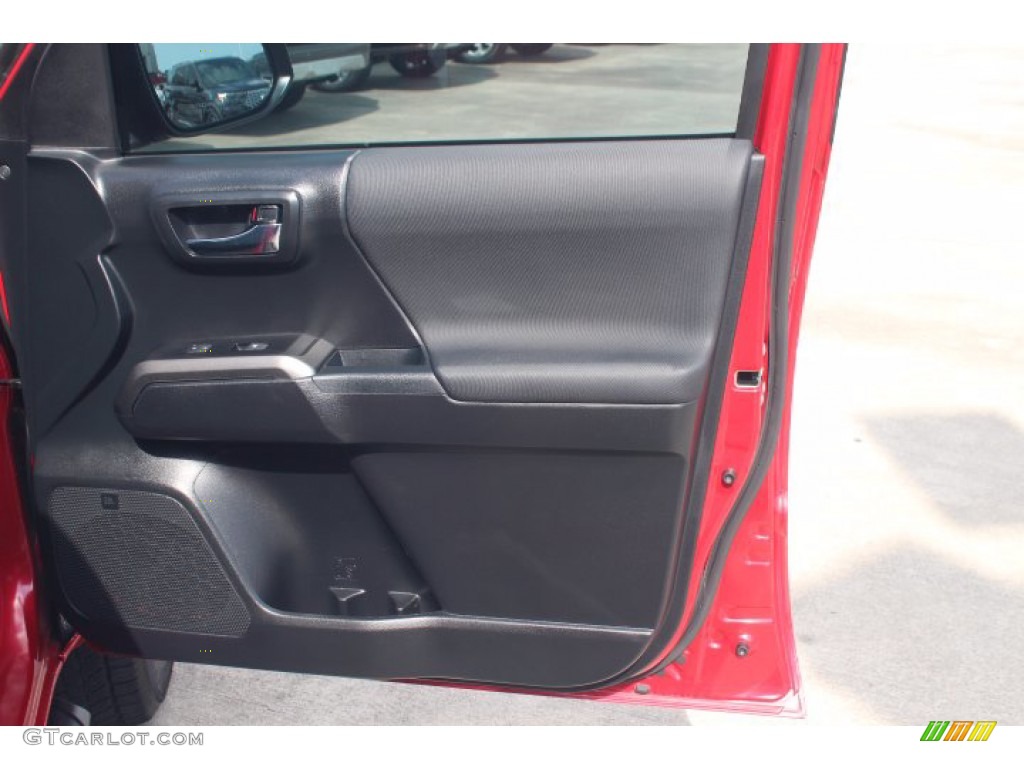 2019 Tacoma TRD Sport Double Cab - Barcelona Red Metallic / Black photo #30