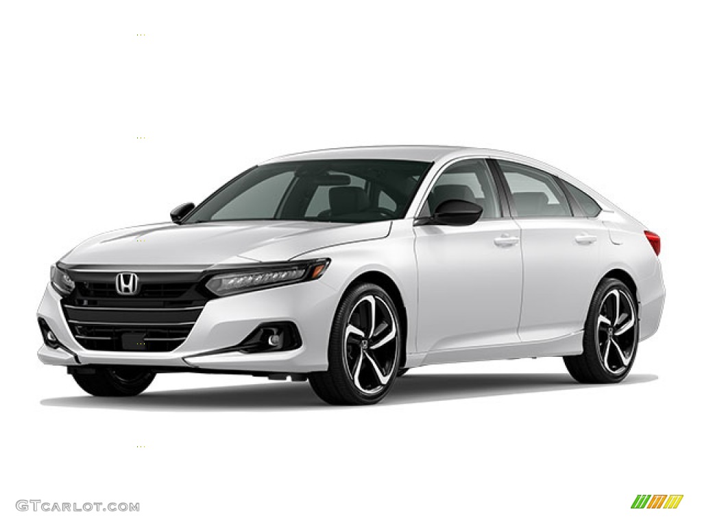 2021 Accord Sport SE - Platinum White Pearl / Black photo #40