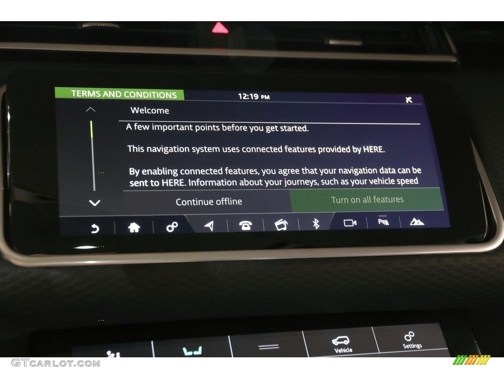 2020 Land Rover Range Rover Velar S Controls Photo #140267795