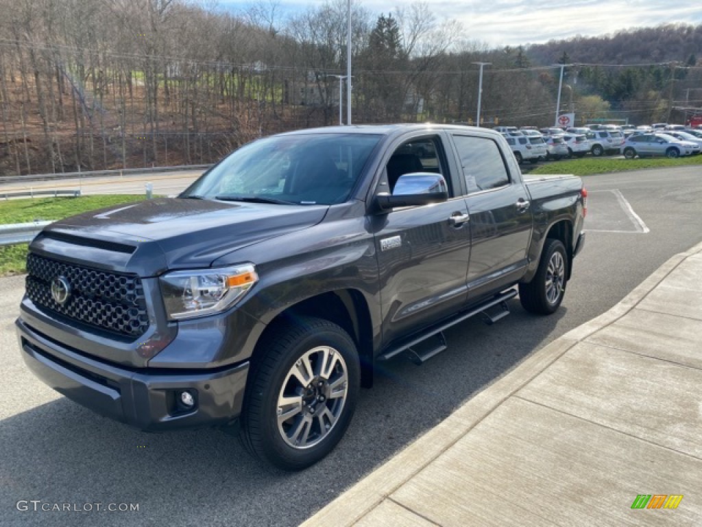 Magnetic Gray Metallic 2021 Toyota Tundra Platinum CrewMax 4x4 Exterior Photo #140268500