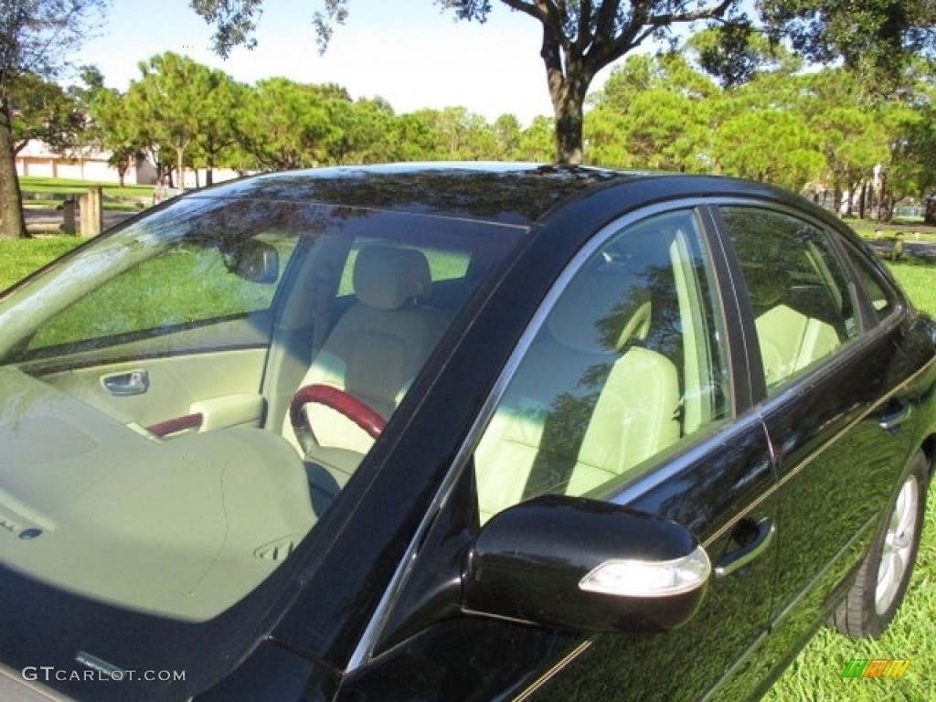 2008 Azera Limited - Ebony Black / Beige photo #24