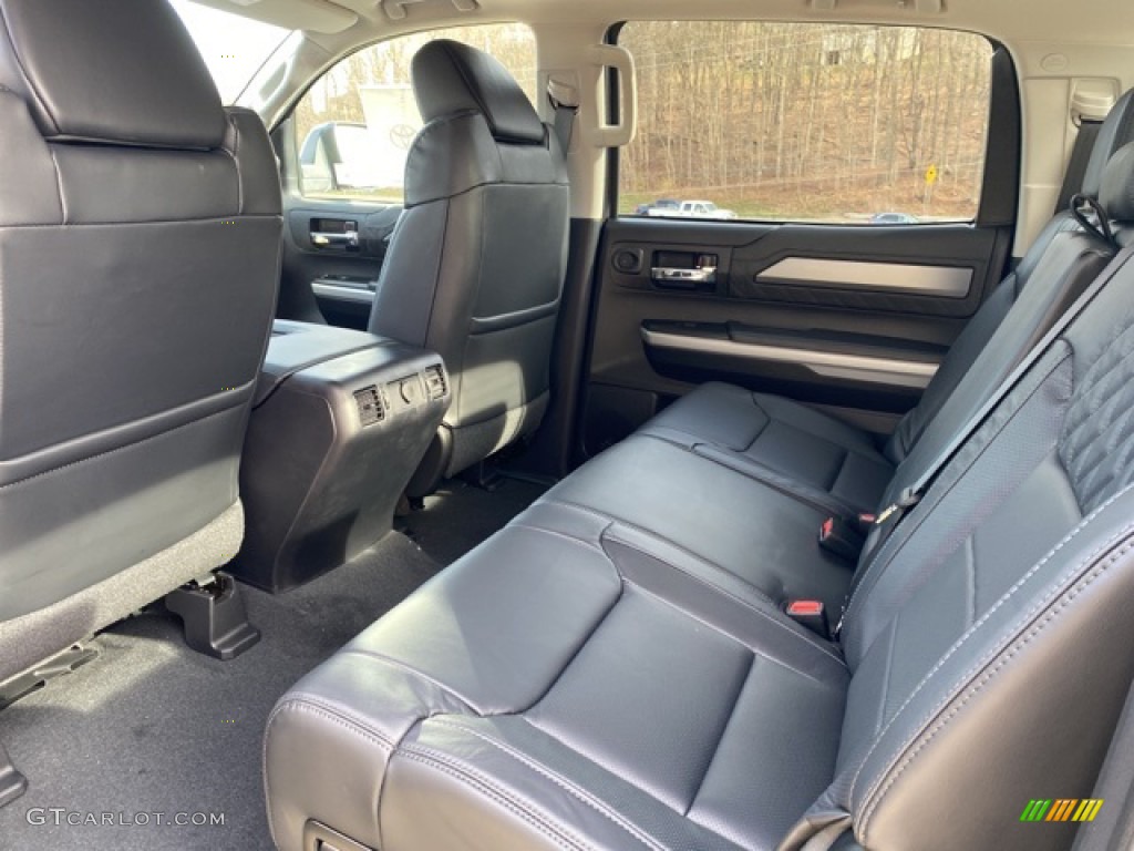 2021 Toyota Tundra Platinum CrewMax 4x4 Rear Seat Photo #140268677
