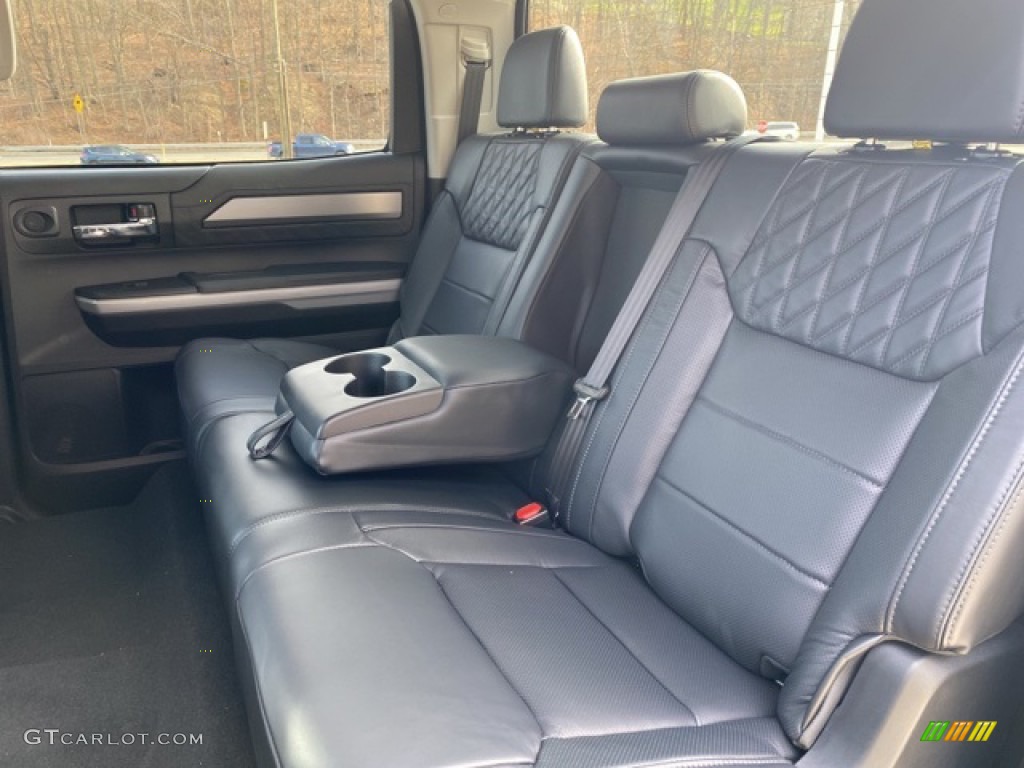 Black Interior 2021 Toyota Tundra Platinum CrewMax 4x4 Photo #140268687