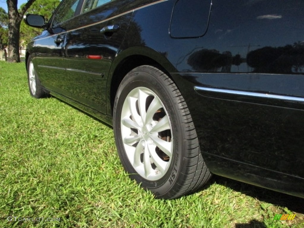 2008 Azera Limited - Ebony Black / Beige photo #53