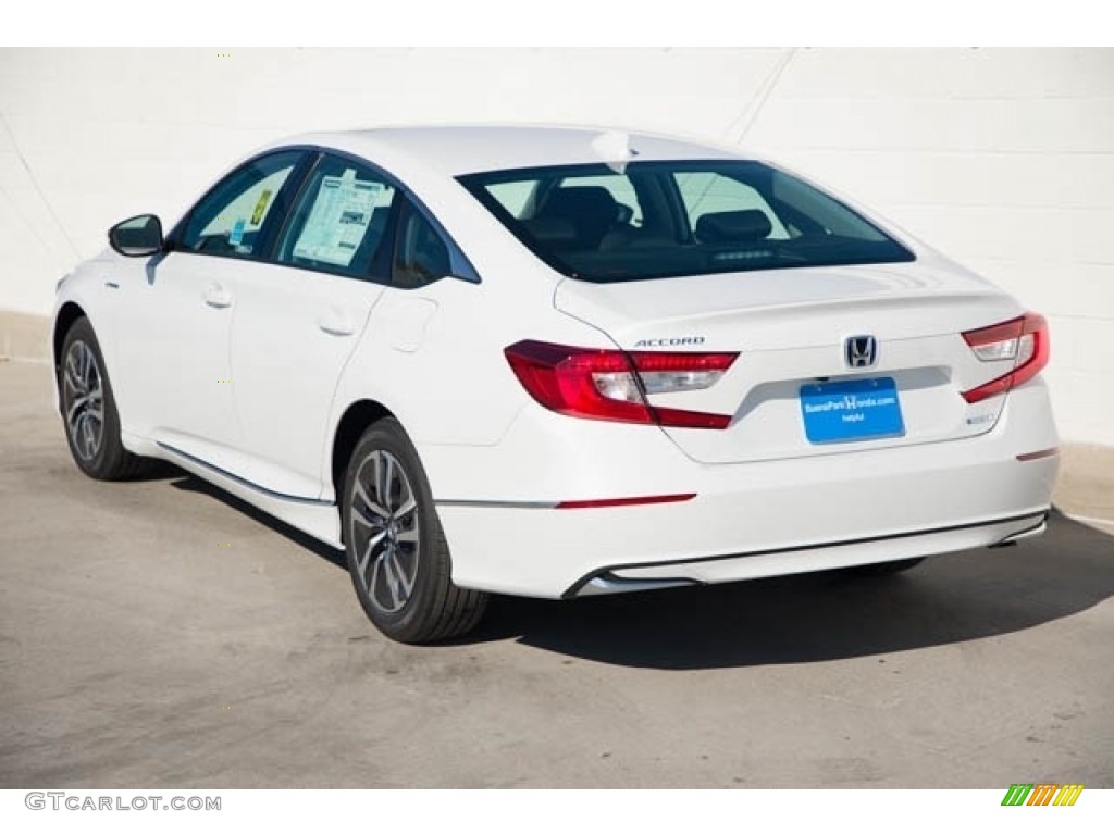 2021 Accord EX Hybrid - Platinum White Pearl / Black photo #2