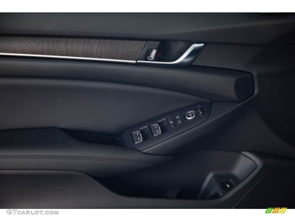 2021 Honda Accord EX Hybrid Black Door Panel Photo #140270012