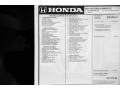 2021 Honda Accord EX Hybrid Window Sticker