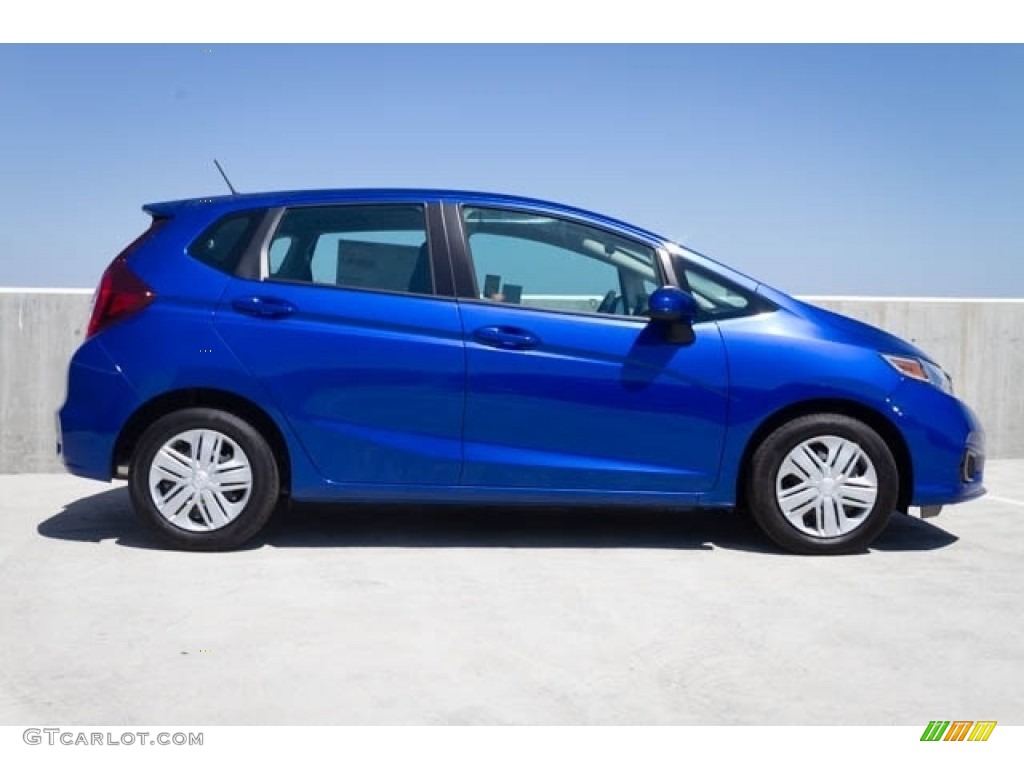 Aegean Blue Metallic 2020 Honda Fit LX Exterior Photo #140270165