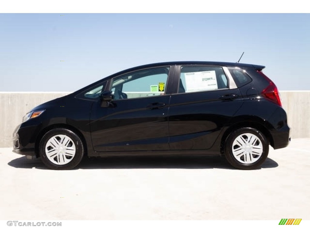 Crystal Black Pearl 2020 Honda Fit LX Exterior Photo #140270264