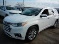 Summit White 2021 Chevrolet Traverse High Country