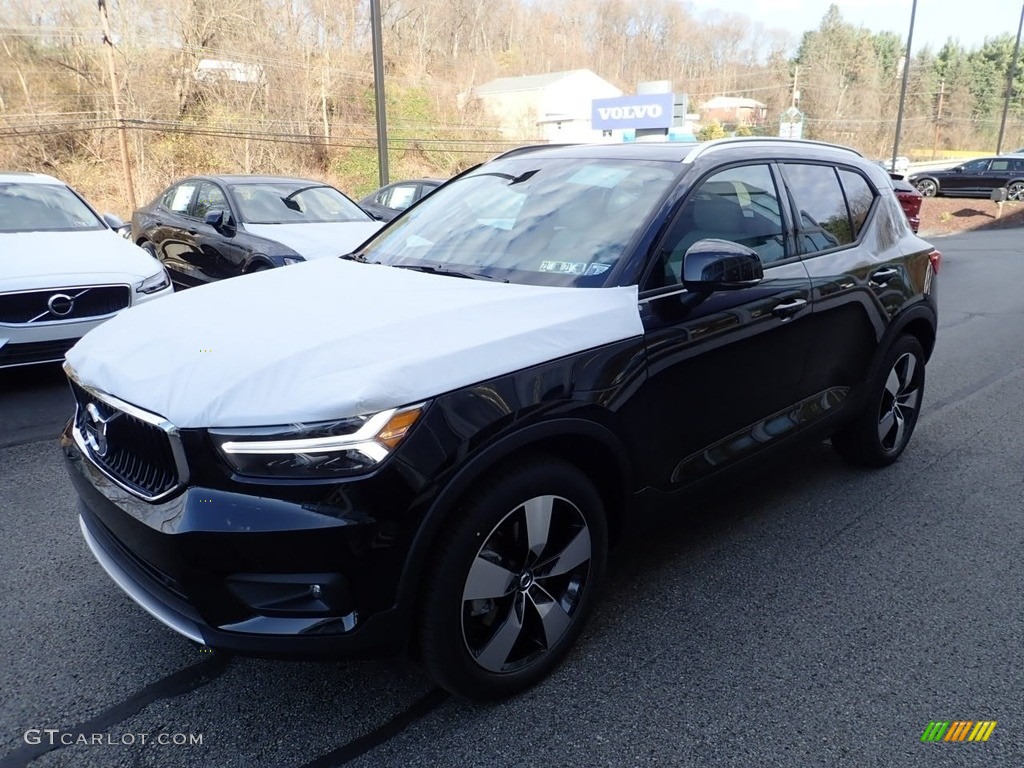 2021 XC40 T5 Momentum AWD - Black Stone / Blond/Charcoal photo #5