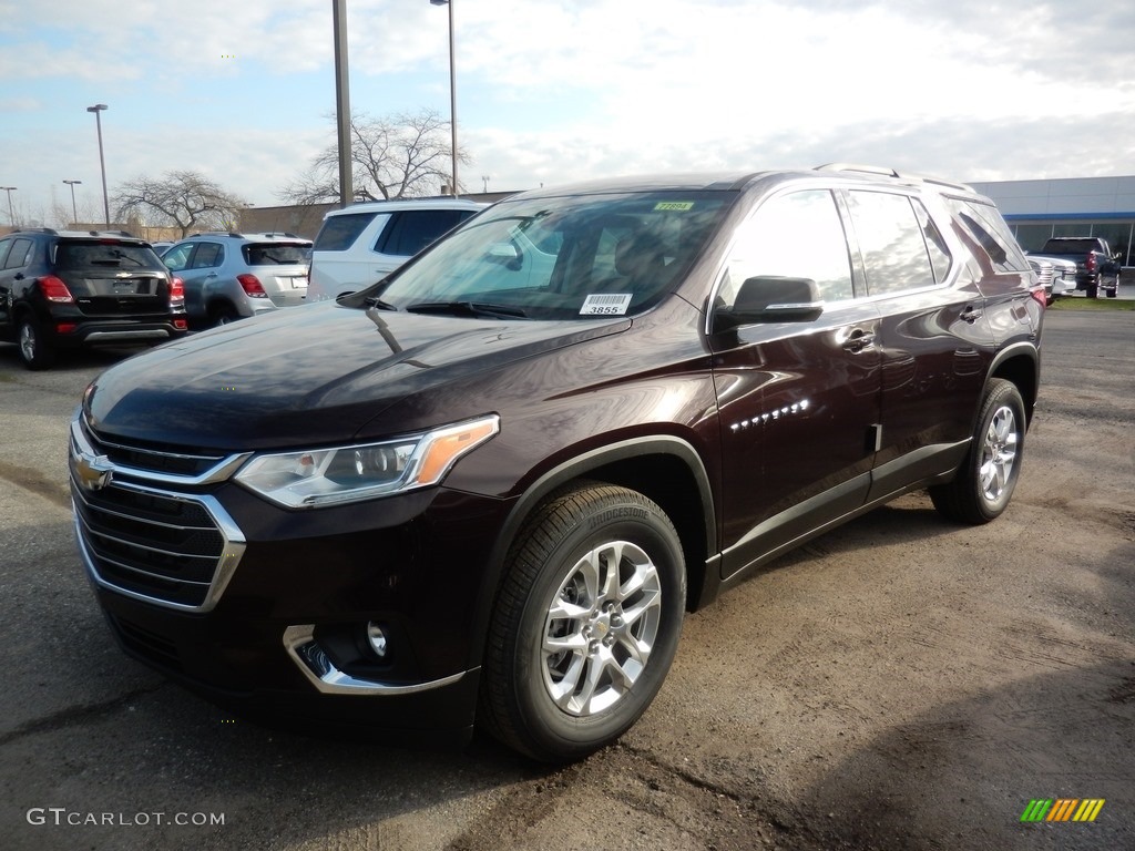 Black Cherry Metallic Chevrolet Traverse