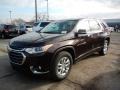 2021 Black Cherry Metallic Chevrolet Traverse LT AWD  photo #1