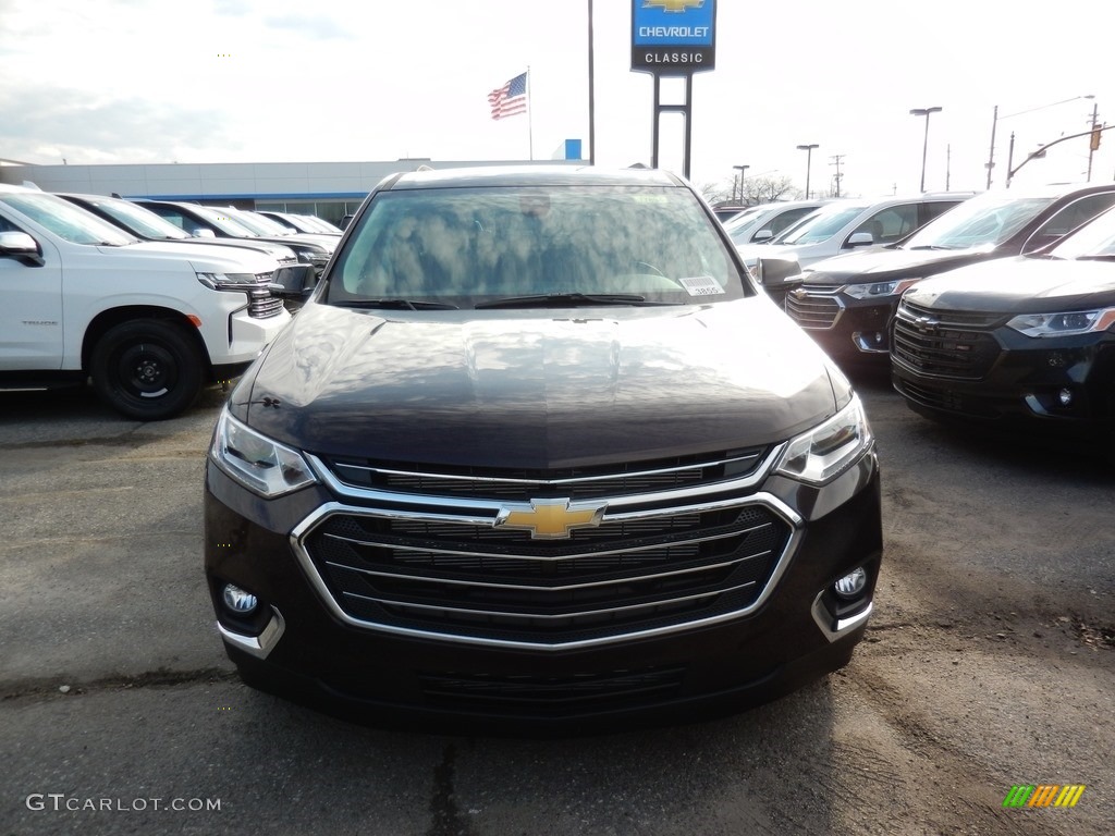 2021 Traverse LT AWD - Black Cherry Metallic / Jet Black photo #2