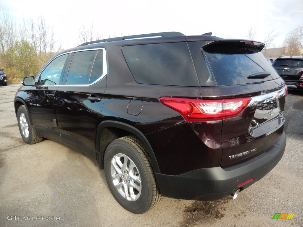 2021 Traverse LT AWD - Black Cherry Metallic / Jet Black photo #5