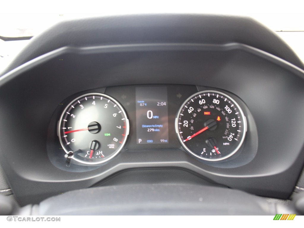 2021 RAV4 XLE - Midnight Black Metallic / Black photo #13