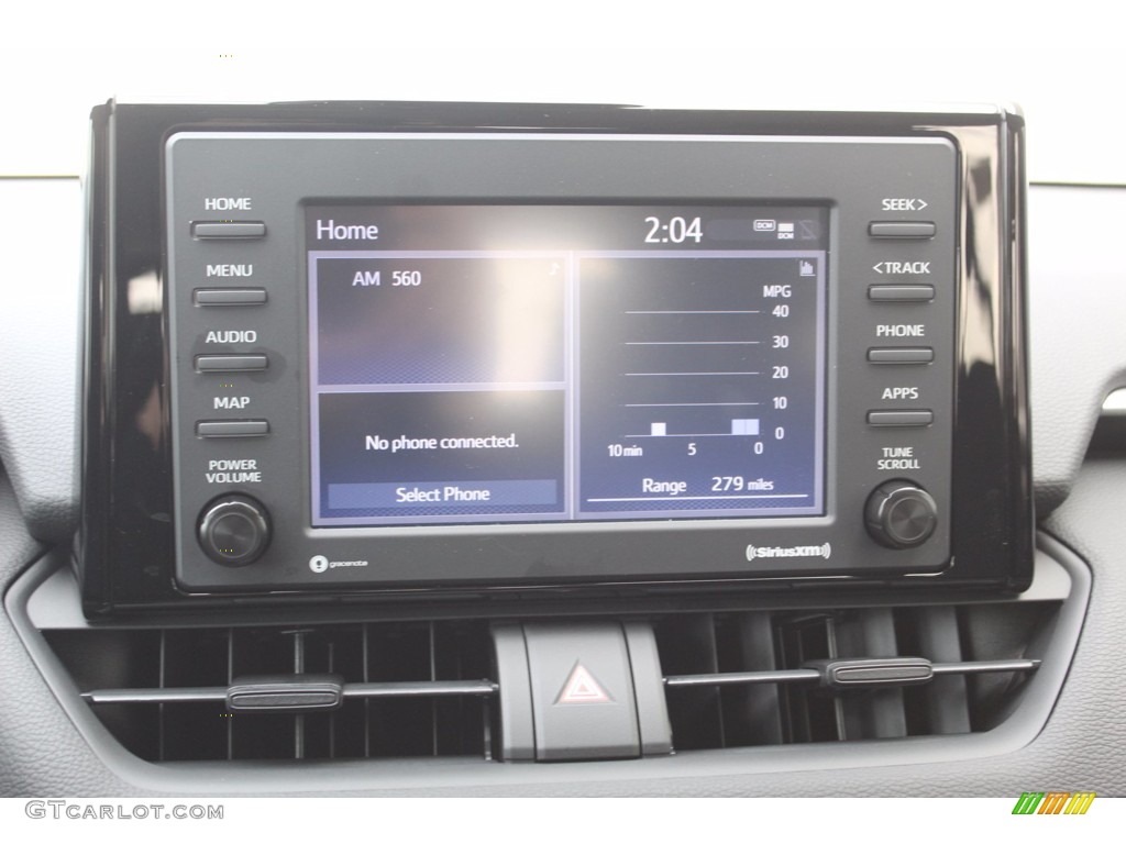 2021 RAV4 XLE - Midnight Black Metallic / Black photo #15