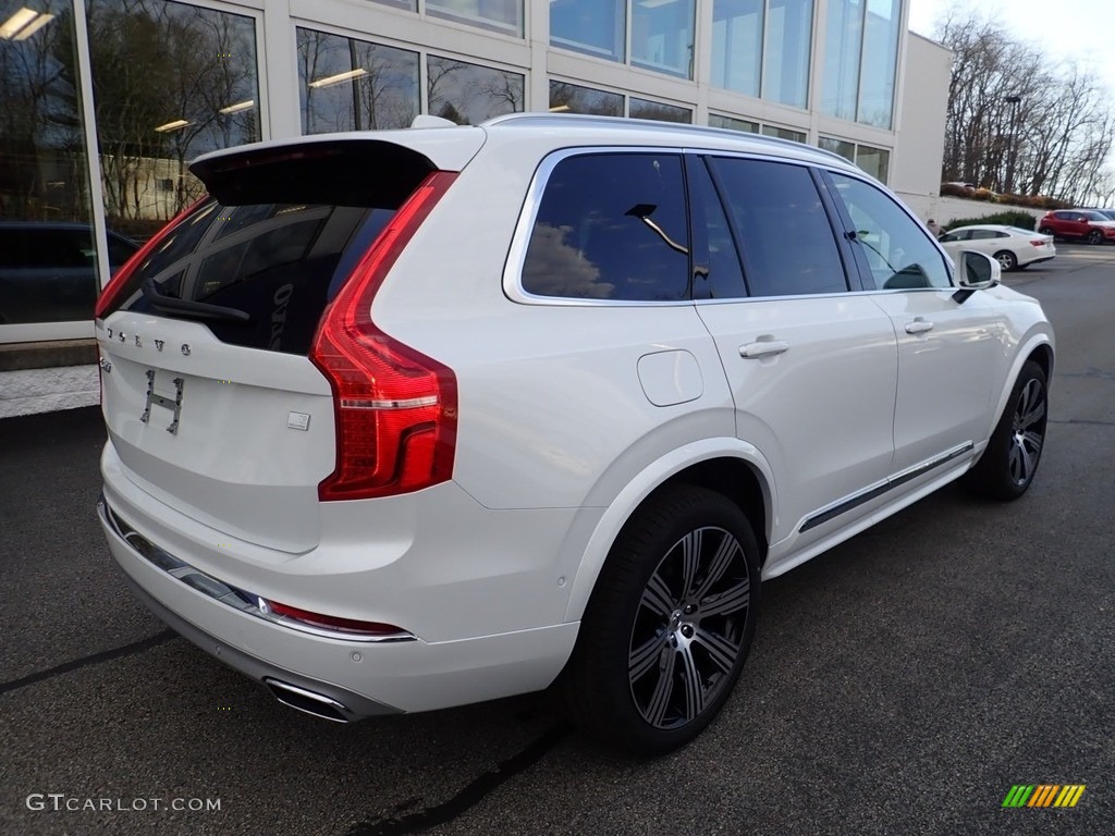 Crystal White Metallic 2021 Volvo XC90 T8 eAWD Inscription Plug-in Hybrid Exterior Photo #140271077