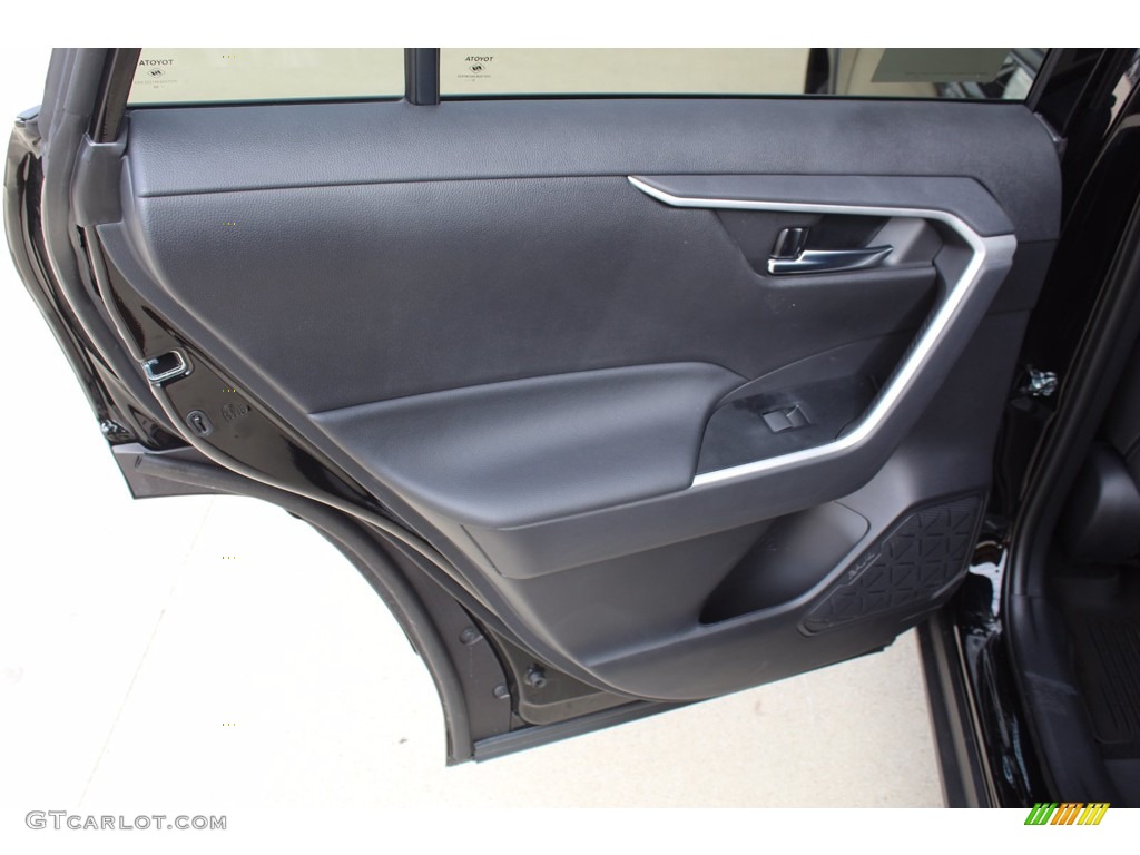 2021 RAV4 XLE - Midnight Black Metallic / Black photo #19