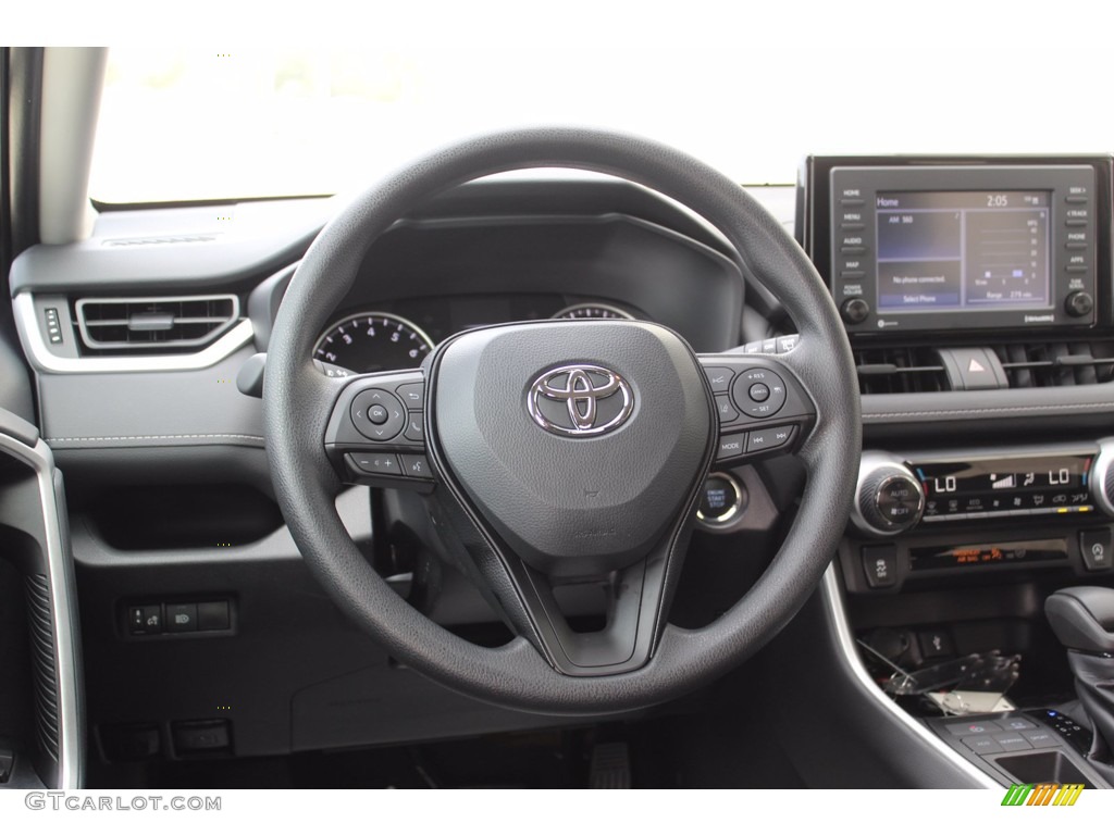 2021 RAV4 XLE - Midnight Black Metallic / Black photo #22