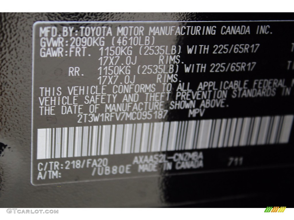 2021 RAV4 XLE - Midnight Black Metallic / Black photo #24