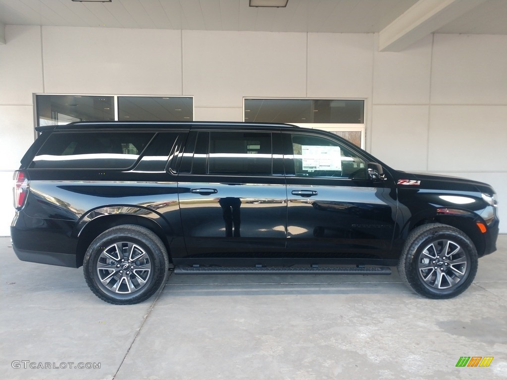 Black 2021 Chevrolet Suburban Z71 4WD Exterior Photo #140271494