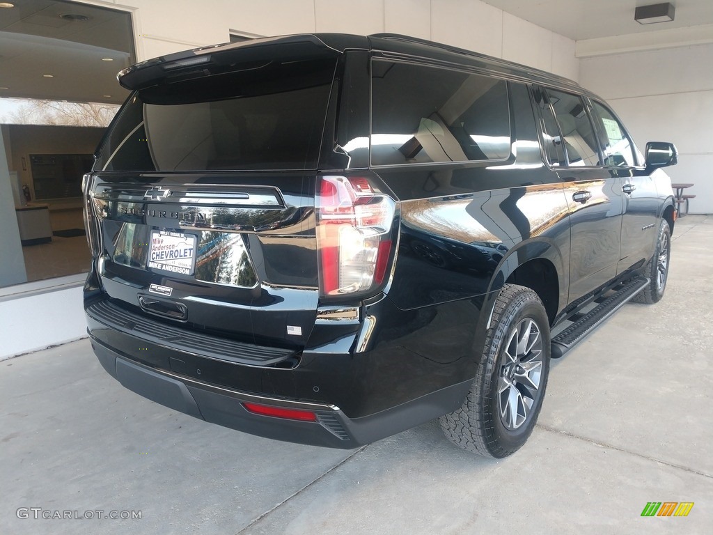 2021 Suburban Z71 4WD - Black / Jet Black photo #4