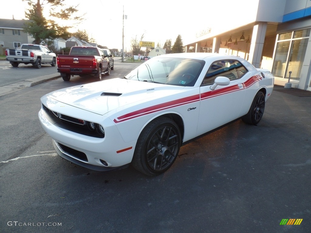 2016 Challenger R/T Plus - Bright White / Black/Ruby Red photo #1