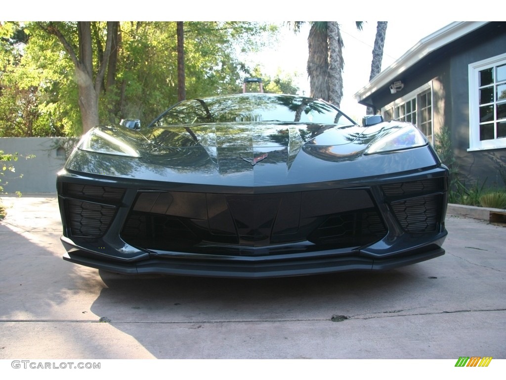 2020 Corvette Stingray Coupe - Shadow Gray Metallic / Jet Black photo #17